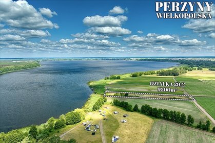 Działka nad Jeziorem Zbąszyńskim z planem rekreacji działka Perzyny