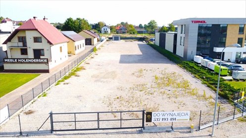Na wynajem działka 1700 m² z biurkiem i mediami w Kielcach działka Kielce, Leśniówka