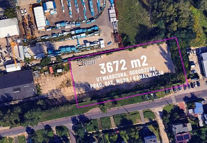 Inwestycyjna działka 3672 m2 z gotową infrastrukturą działka Łódź, Górna, Ekonomiczna