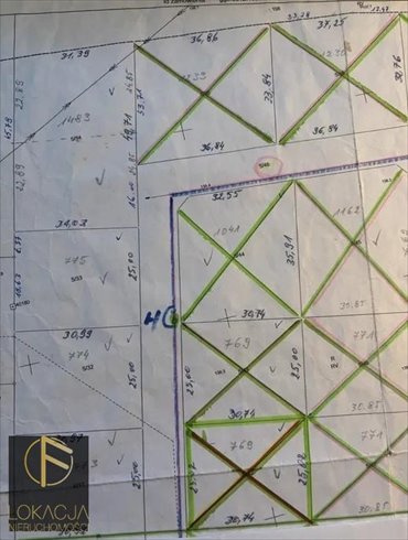 Na sprzedaż działka budowlana 1483 m² w Śmiłowie działka Śmiłów