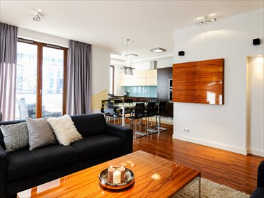 Wynajmę elegancki 4-pokojowy apartament 120 m² w Warszawie mieszkanie Warszawa, Śródmieście, Leona Kruczkowskiego