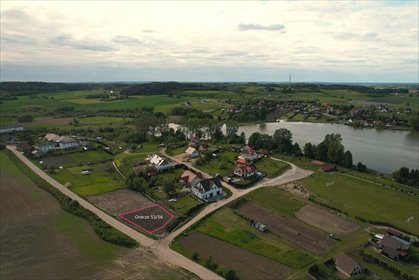 Działka pod dom z widokiem na jezioro i naturę działka Wityny