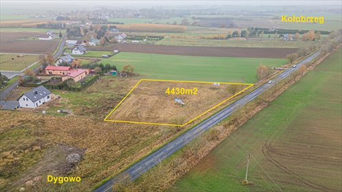 Działka budowlana 0,443 ha w Czerninie (blisko Kołobrzegu) działka Czernin, Czernin, Czernin