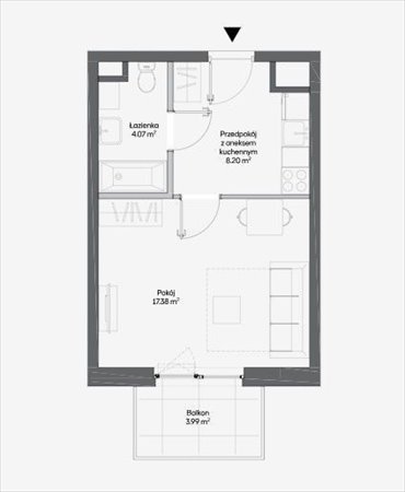 mieszkanie na sprzedaż 30m2 mieszkanie Warszawa, Włochy, Raków, Fajansowa