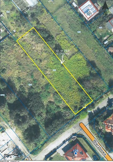 Polecam działkę 1133 m² w Kaliszu przy Dębowej działka Kalisz, Dębowa