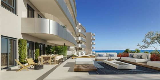 Sprzedam nowoczesny apartament 170 m² z widokiem na morze mieszkanie Torremolinos