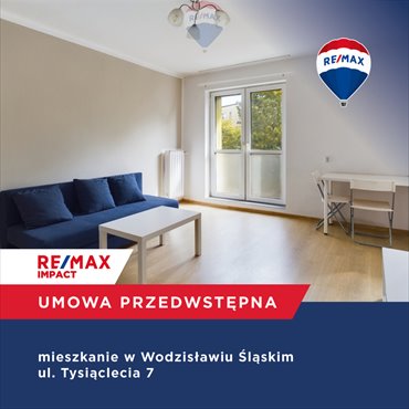 mieszkanie na sprzedaż 32m2 mieszkanie Wodzisław Śląski, Tysiąclecia