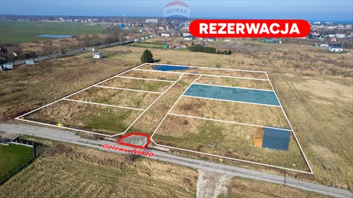 działka na sprzedaż 1069m2 działka Mielno, Ogrodowa