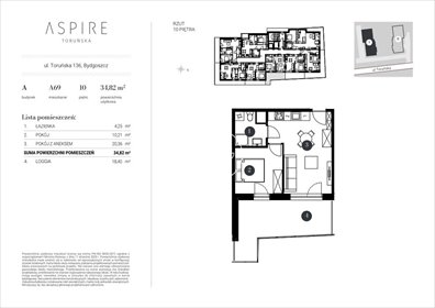 mieszkanie na sprzedaż 36m2 mieszkanie Bydgoszcz, Toruńska