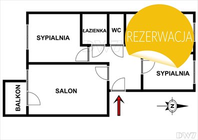 mieszkanie na sprzedaż 50m2 mieszkanie Kraków, Dębniki, Dębniki, Słomiana