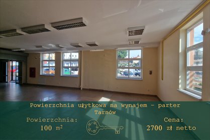 Polecam nowoczesny lokal 100 m² w centrum Tarnowa lokal użytkowy Tarnów