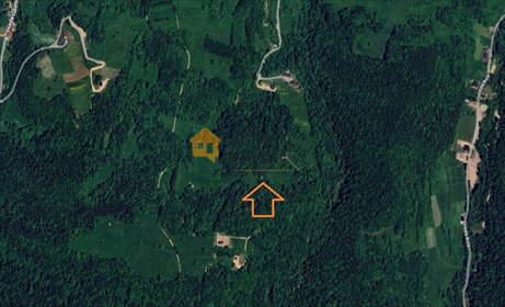 działka na sprzedaż 2350m2 działka Ochotnica Dolna