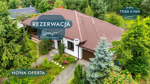 Polecam urokliwy dom 128 m² z ogrodem i tarasem w Pstrokonie dom Pstrokonie