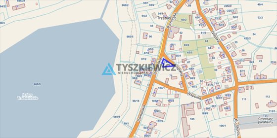 działka na sprzedaż 327m2 działka Trzebielino, Wspólna