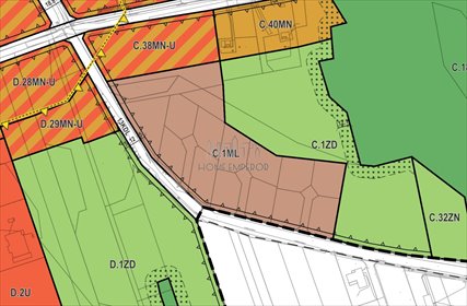 Do sprzedania działka 1000 m² w Białym Ługu z mediami działka Biały Ług, Wrzosowa