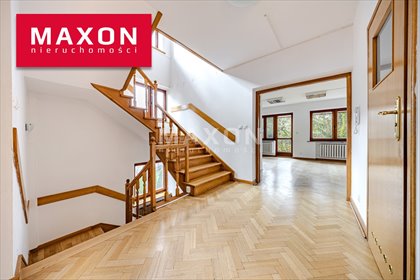 Przestronny dom na Mokotowie z biurem i ogrodem dom Warszawa, Mokotów