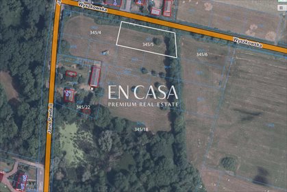 działka na sprzedaż 1910m2 działka Zatory, Wyszkowska