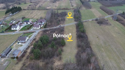 działka na sprzedaż 2454m2 działka Osiek