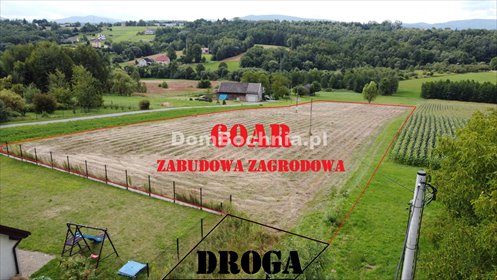 Działka z widokami i pełnym uzbrojeniem w Bieńkowicach działka Bieńkowice