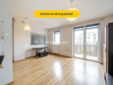 Kawalerka z balkonem na osiedlu zamkniętym, 27,2 m² mieszkanie Kraków, Prądnik Biały, Górka Narodowa, Kuźnicy Kołłątajowskiej
