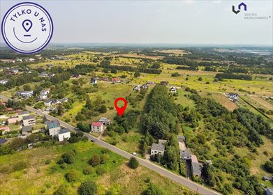 Działka 2859 m² z mediami i asfaltowym dojazdem działka Psary, Graniczna