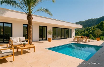 Nowoczesna willa 200 m² z basenem i panoramicznymi widokami dom La Marina