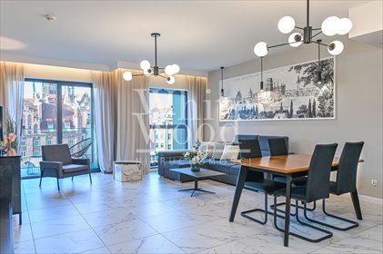 Luksusowe 3-pokojowe z widokiem na Motławę i balkon. mieszkanie Gdańsk, Śródmieście, Chmielna