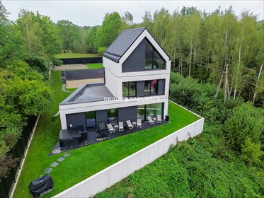 Nowoczesny dom 132 m² z ogrodem i tarasem. dom Kobylec