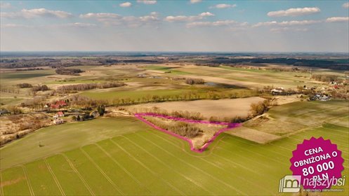 Działka rolna 1,99 ha z potencjałem inwestycyjnym. działka Jenikowo