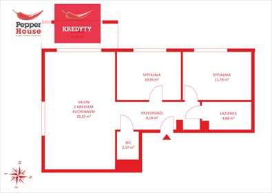 mieszkanie na sprzedaż 67m2 mieszkanie Gdańsk, Zaspa, Leszczyńskich