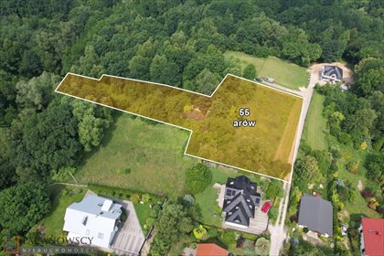 działka na sprzedaż 5500m2 działka Wrząsowice