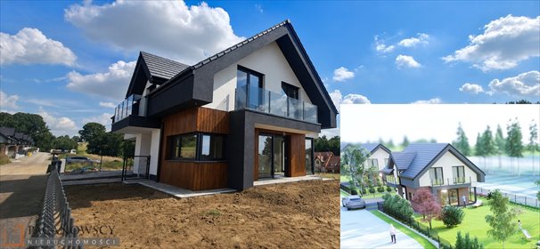 Na sprzedaż nowoczesny dom 142 m² z garażem w Bibicach dom Bibice