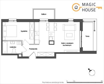 mieszkanie na sprzedaż 48m2 mieszkanie Puck, Pogodna