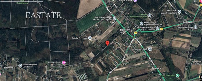 działka na sprzedaż 7000m2 działka Słomczyn, Urocza