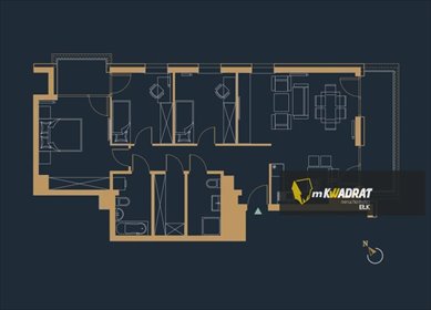 mieszkanie na sprzedaż 93m2 mieszkanie Ełk, Osiedle Jeziorna