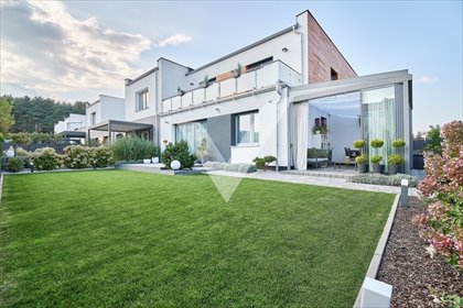 Nowoczesny dom w Fordonie z garażem i ogrodem dom Bydgoszcz, Fordon