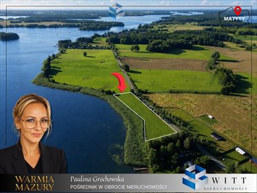 Wynajmę działki nad Jeziorakiem 500 m² - idealne na wypoczynek działka Matyty