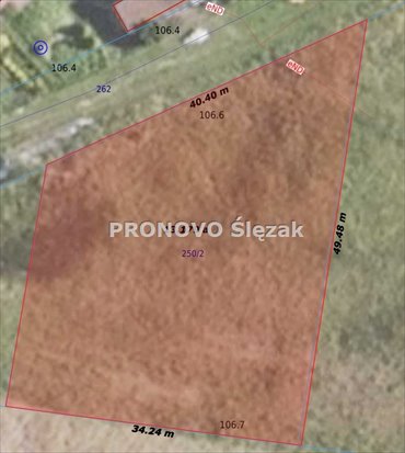 działka na sprzedaż 1300m2 działka Prusice, Skokowa