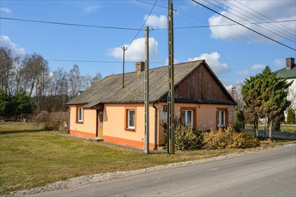 Urokliwy drewniany dom 70 m² z dużą działką w Nowych Iganiach dom Nowe Iganie