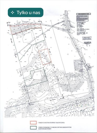 Malownicza działka 65 156 m² z MPZP, lasy i jeziora działka Niewolno
