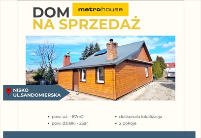 Zapraszam do obejrzenia domu z dużą działką i lasem w Nisku dom Nisko, Sandomierska