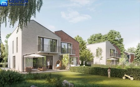 Nowoczesny bliźniak 152m2 z klinkierem i pompą ciepła dom Adamowizna