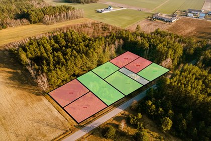 działka na sprzedaż 633m2 działka Maków Mazowiecki, Działki przy lesie – 9 min od Makowa!