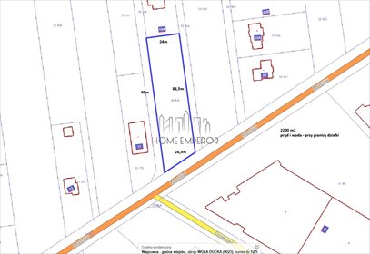 działka na sprzedaż 2200m2 działka Wola Ducka, Działkowa