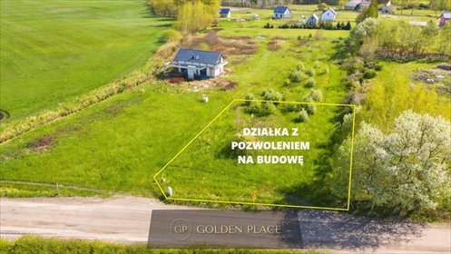 działka na sprzedaż 822m2 działka Słajszewo