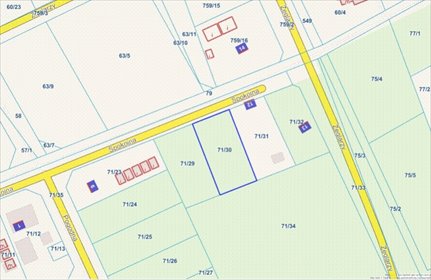 działka na sprzedaż 1140m2 działka Nowęcin