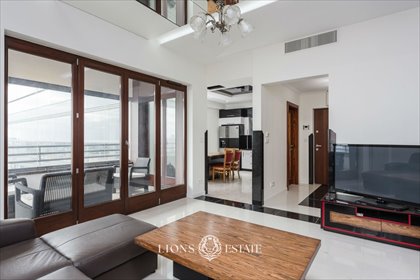 Na wynajem przestronne 85 m² apartament z 2 balkonami mieszkanie Warszawa, Śródmieście Muranów, Pokorna