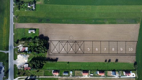 działka na sprzedaż 1000m2 działka Dębno, Sufczyn