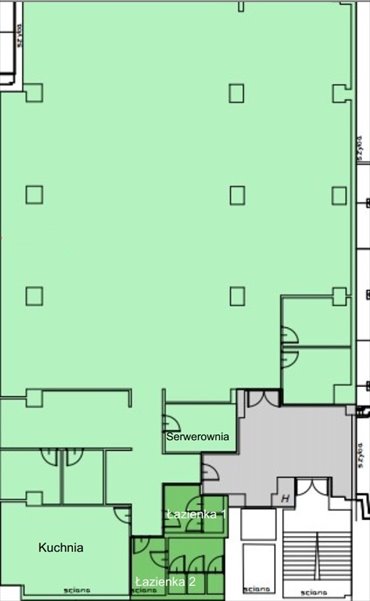 lokal użytkowy na wynajem 688m2 lokal użytkowy Kraków, Podgórze, Wadowicka