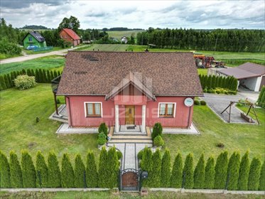 Przestronny dom 198 m2 z dużą działką i garażem dom Nowa Karczma